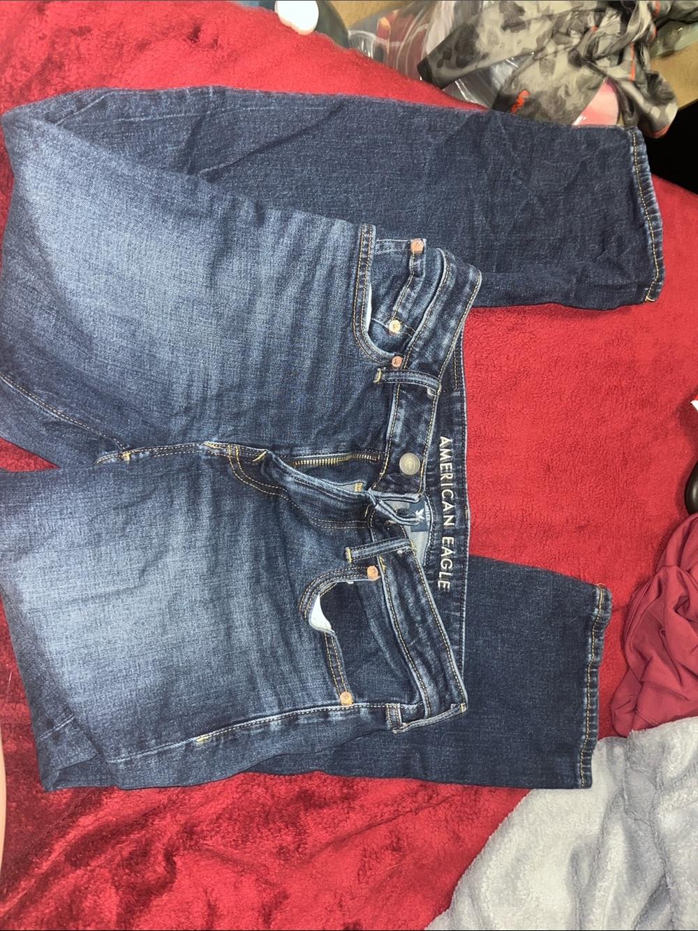 American Eagle Outfitters Men's Indigo Straight Jeans